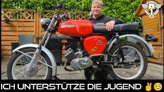 Simson S 50 Jugendtraum!!! Ich Unterstütze die Jugend beim Schrauben