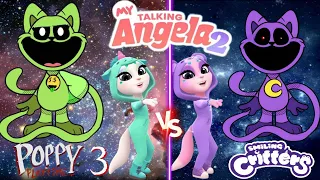 My Talking Angela 2 || My Critters vS My Poppy 3 || Cosplay... 🌈💋🥰