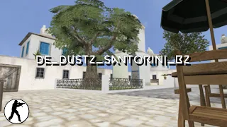 [4K] | Counter-Strike 1.6 | "de_dust2_santorini_b2" | Soundscapes/Ambience