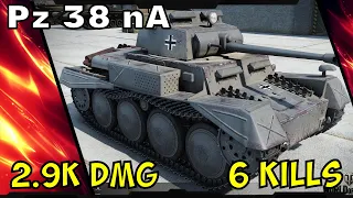 Beast Wot replay Pz 38 nA 2.9k DMG 6 Kills - Лучший вот реплей Pz 38 nA 2.9k урона 6 фрага