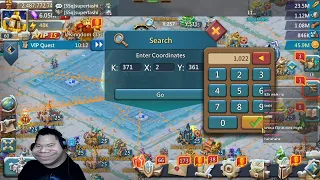 Lords Mobile - End of Kingdom vs Kingdom | Burning Online Rally Trap