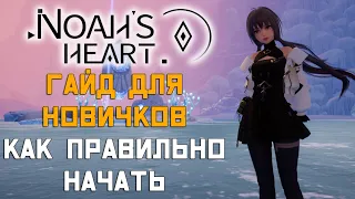 ГАЙД по Noah's Heart для НОВИЧКОВ | Как правильно начать!