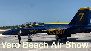 Blue Angels Arrive for the Vero Beach Airshow