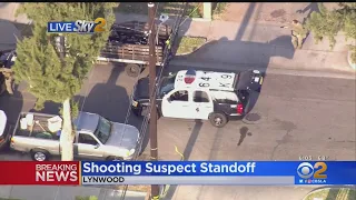 Shooting Suspect Barricaded Inside Lynwood Apartment