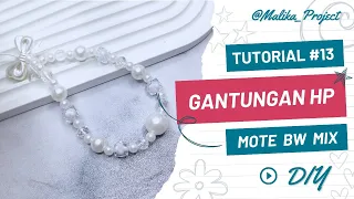 Tutorial Gantungan HP Strap HP untuk Pemula || How To Make Phone Strap with Beads for Beginners