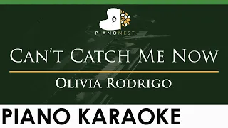 Olivia Rodrigo - Can’t Catch Me Now - LOWER Key (Piano Karaoke Instrumental)