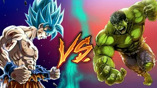 Ultra Instinct Goku VS  Immortal Hulk / fully explained / In Hindi .
