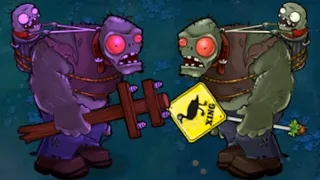 1 Giga-Gargantuar vs 1 Giga-Gargantuar // Plants vs Zombies