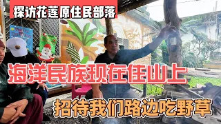 探访花莲原住民部落，海洋民族现在住山上，招待我们路边吃野草｜｜感谢您一路的支持【Sean的世界TV】频道，欢迎加入我的会员频道，谢谢您一路的陪伴！