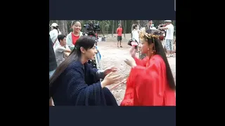 yangzi denglun ashes of love behind the scenes