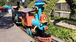 Casey Jr. Circus Train FULL POV Ride at Disneyland 2016, Fantasyland w/Storybookland Views