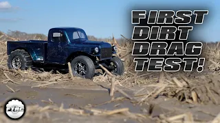 Finally Testing My RC Dirt Drag Truck!!