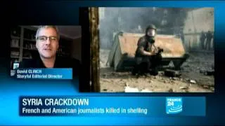 Journalists Marie Colvin and Remi Ochlik killed in Homs