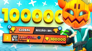 FINALMENTE CHEGUEI AOS 100.000🏆 TROFÉUS! FIM DA SERIE RUMO AOS 100K!