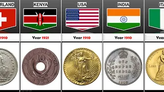 Old Coins From Different Countries