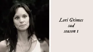 Lori Grimes sad season 1 scene pack (download link and info in desc.)