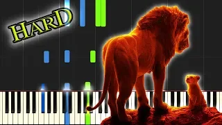 Can You Feel The Love - The Lion King 2019 | HARD PIANO TUTORIAL by Betacustic