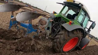 2023 Fendt 211 Vario Power 3.3 Litre 3-Cyl Diesel Tractor (105/114/124 HP) with 2 Reversible Plough