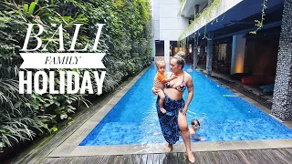 BALI FAMILY HOLIDAY - VLOG 1 - Travelling with Kids