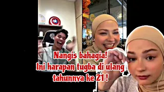 Nangis bahagia! Tugba ungkapkan harapannya di ulang tahun ke 21!