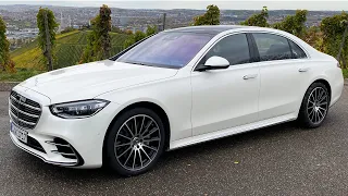 2021 Mercedes S-Class test drive / new S500 4Matic AMG Line full review