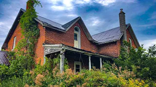 Abandoned Farmhouse with creepy secret door found! Explore #16