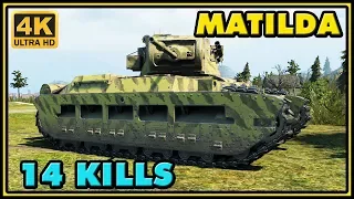 World of Tanks | Matilda - 14 Kills - 1,9K Damage - 1 VS 8 Gameplay