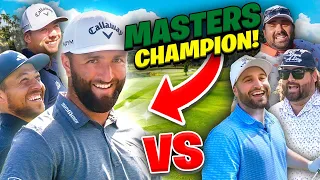 Our Match Against Masters Champion Jon Rahm!