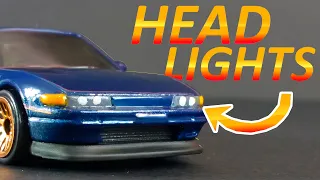 [ DIY ] HOW TO PAINT HEADLIGHTS ON HOT WHEELS | Hot Wheels custom