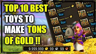 MAKE MILLIONS farming these TOYS !! TOP 10 best toys to farm & craft | WoW GoldMaking Shadowlands