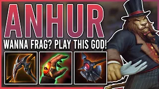 ANHUR WITH HEAVY EXECUTIONERS AXE SHREDS?! - Grandmasters Ranked Conquest Season 9 #smiteseason9