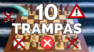 10 TRAMPAS para GANAR RÁPIDO en AJEDREZ