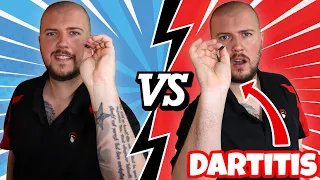 I Played Darts Right Handed (With Dartitis) Vs Left Handed!