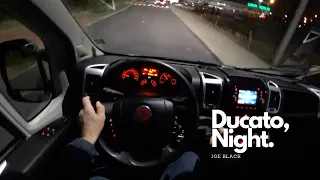 Fiat Ducato 2.3 MultiJet II 130 HP Night | 4K POV Test Drive #109 Joe Black