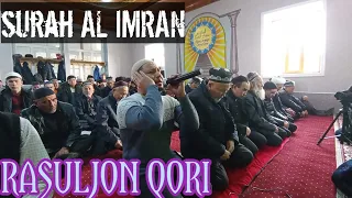 OLI IMRON SURASI--РАСУЛБЕК КОРИ surah al-imran very beautifull quran recitation