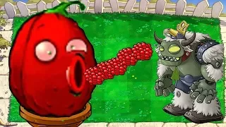 Plants vs Zombies Red Wall Nut vs Gargantuar vs Giga Gargantuar