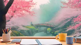 Relaxing and calming music for study focus working, relieves stress, anxiety and depression