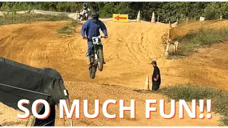 My First Time On A Motocross Track!