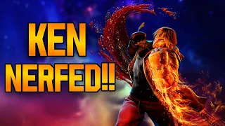 KEN GOT NERFED?! Sorta...