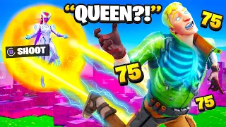 Trolling Him With CUBE QUEEN.. (Fortnitemares)