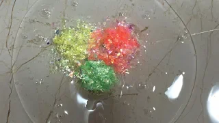 Glitter Slime Making - Most Satisfying Slime Videos #12