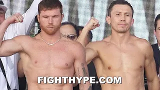 CANELO VS. GOLOVKIN 3 FULL WEIGH-IN & HEATED FINAL FACE OFF