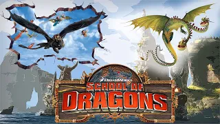 Проходим гонку в School of dragons: 3