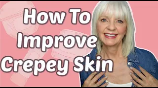 HOW TO IMPROVE CREPEY SKIN | OVER 40 | LED THERAPY