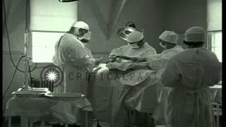 Prisoner of War Camp in Southern United states: Prisoners receiving medical care ...HD Stock Footage