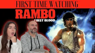 This was deep! Rambo FIRST BLOOD - Girlfriend First Time Watching | Reaction