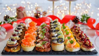 6 Exquisitos CANAPÉS para tu Fiesta de Navidad 2023-2024 | Brilla en tu Celebración | DarixLAB