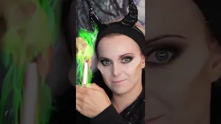 Maleficent makeup tutorial 😈 #maleficent #disneymakeup #disneyvillains