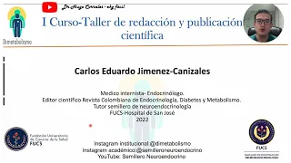 Curso taller de publicación científica: ¿Por qué es importante publicar un artículo?