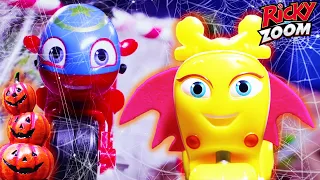 Happy Halloween! 🎃 Ricky Zoom Toy Episode 👻 Ultimate Rescue Motorbikes for Kids